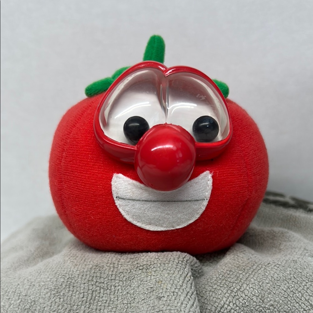 Veggie Tales Fisher-Price Red Bob the Tomato Stuffed Toy